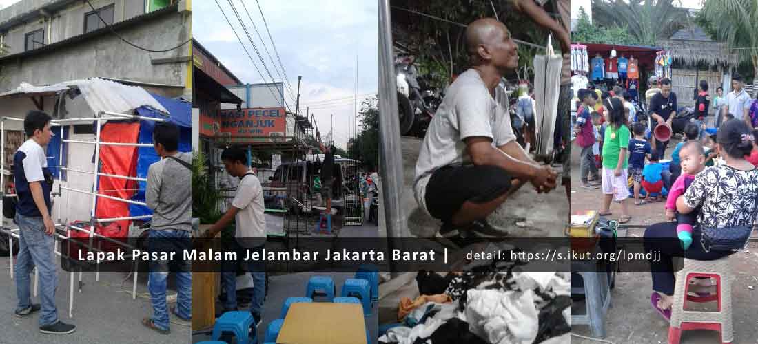 Lapak Pasar Malam Di Jelambar Jakarta Barat